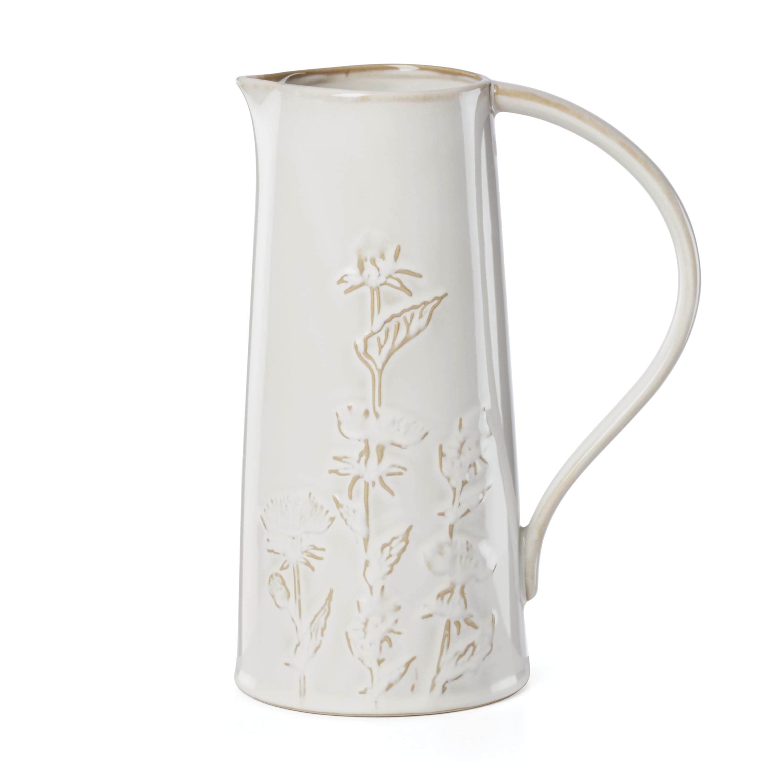 Amazon.com: Lenox Home And Kitchen, Homespun Pitcher, Stoneware