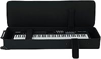 Vista 3 de Gator Cases Legacy Hybrid Series Lightweight Rolling Keyboard Case for 88 Note Keyboards and Electric Pianos (GK-88)