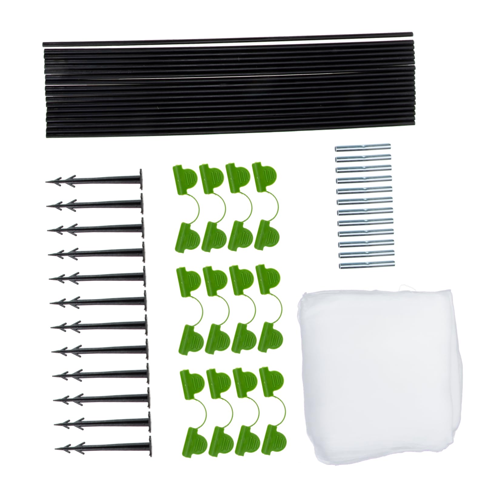 Kit Rete Antinsetti da Giardino per Bacche e Fiori in Polietilene