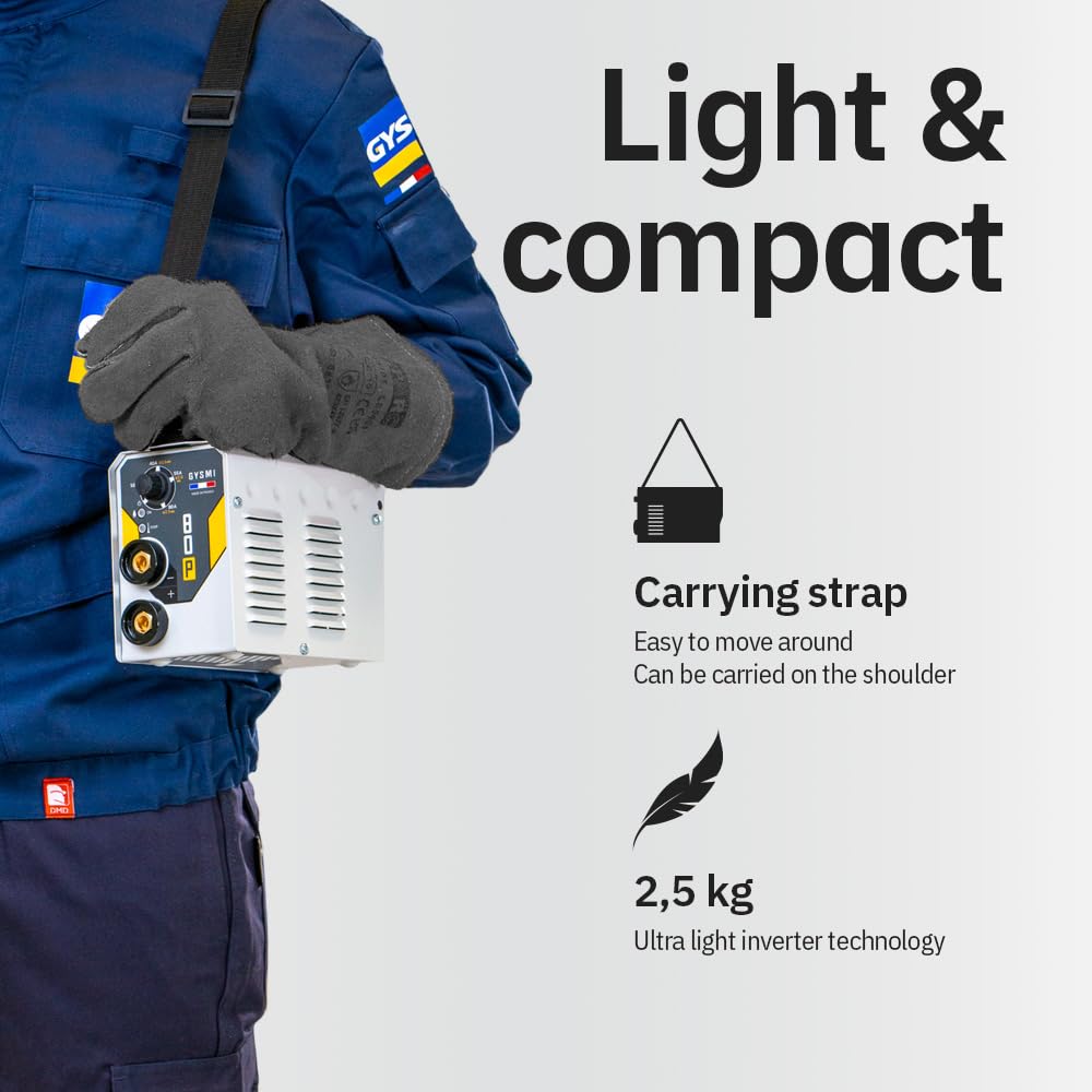GYS GYSMI 80P - Equipo de soldadura al arco (tamaño: 80Amm)
