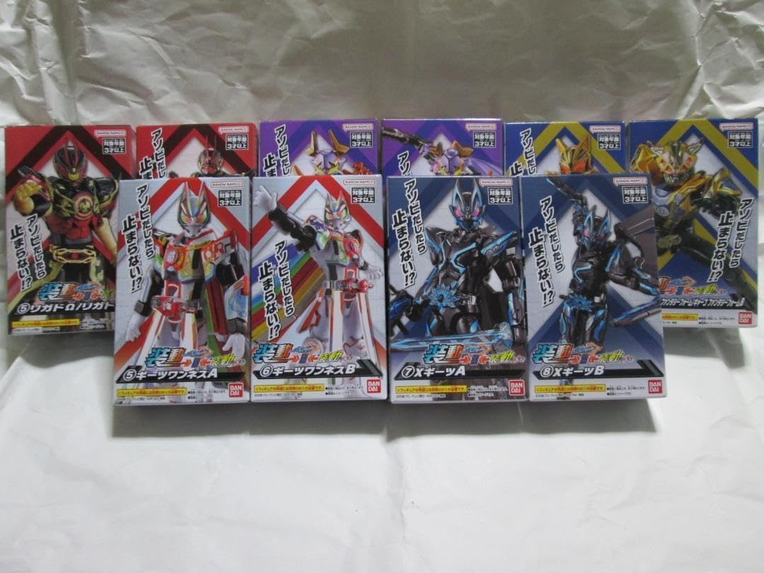 新品未開封 大装動 エグゼイド 装動 ガッチャード ギーツ リバイ セット 装動 仮面ライダーガッチャード→2←＆装動 仮面ライダーギーツ