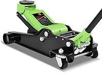 Vista 18 de DNA Motoring Gato de Piso de 3 Toneladas (6000 libras) de Capacidad, Gato de Servicio de Elevación Rápida de Perfil Bajo de Acero Resistente Negro