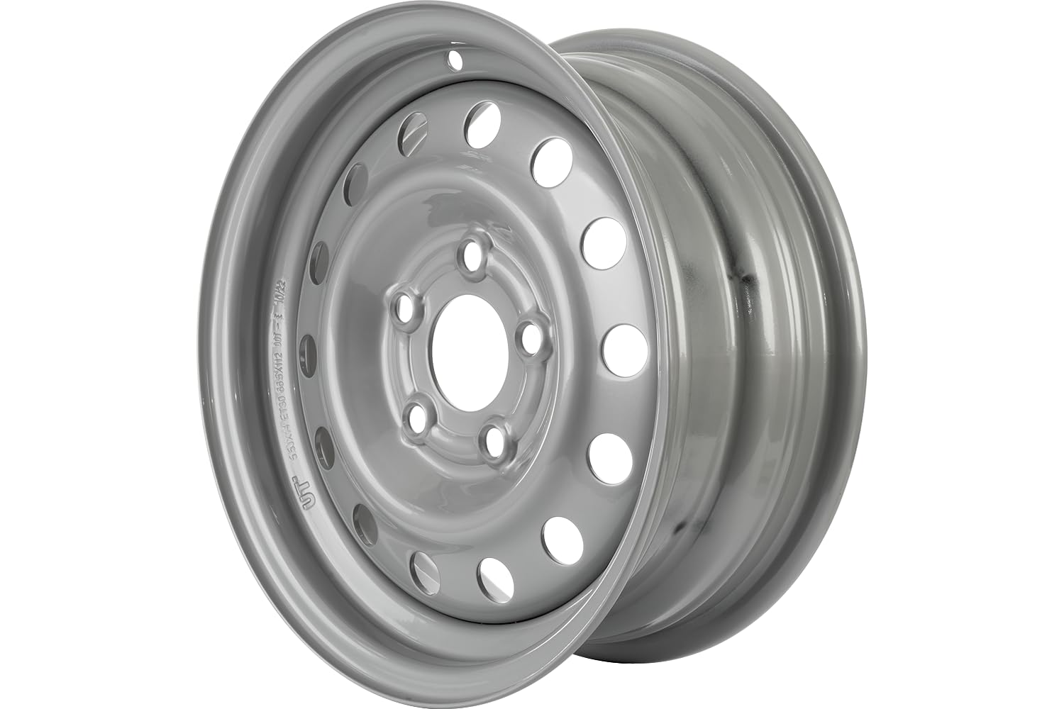 UNITRAILER Llanta de Acero para Remolque Pesado 5.5Jx14"H2 5x112 ET:30, Capacidad de Carga de 900 kg, Rueda Reforzada de Alta Estabilidad para Caravanas y Plataformas