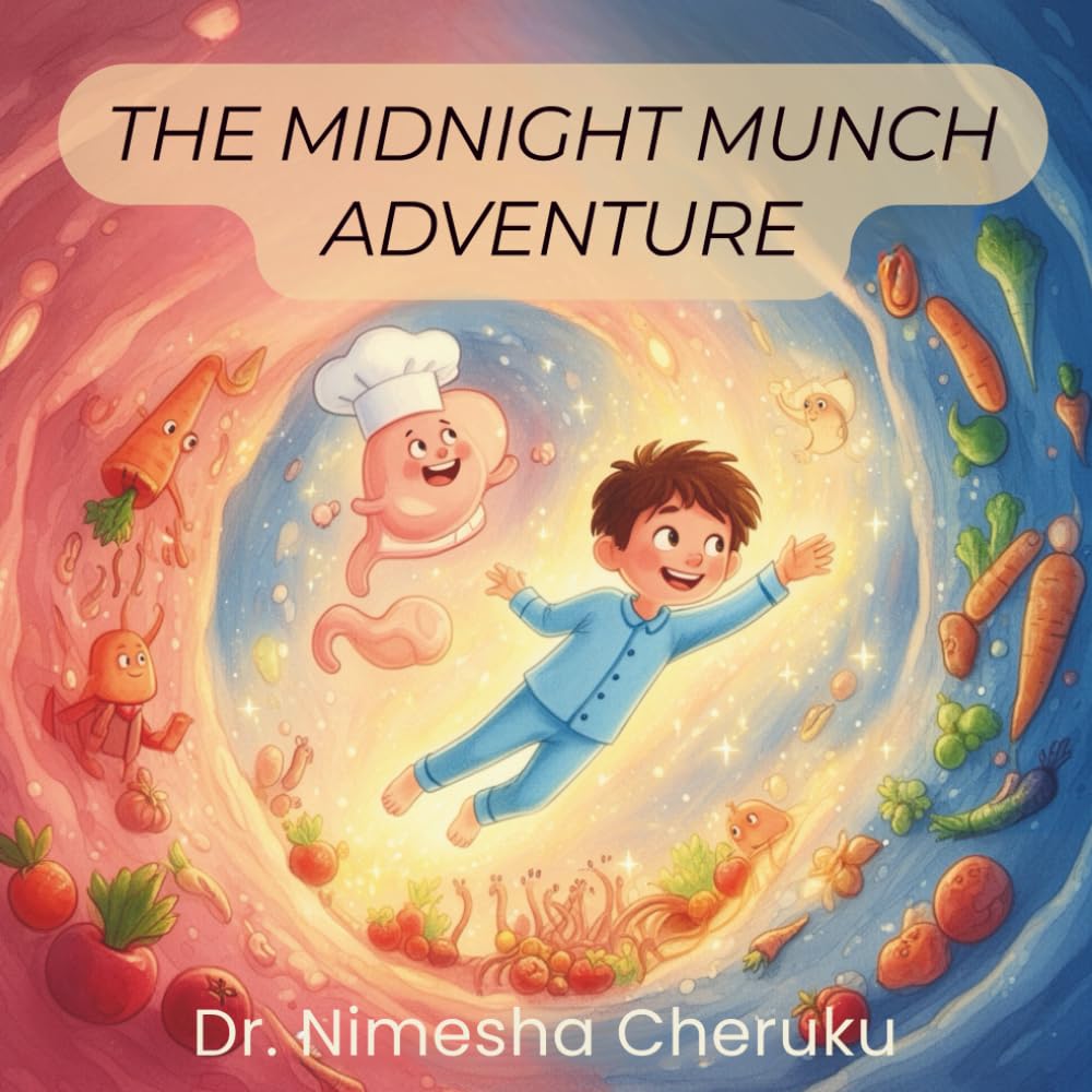 The Midnight Munch Adventure: A Fun and Magical Journey Through the Digestive System for Curious Kids (The Sparkle Brain Series — where science, storytelling, and wonder come together.)