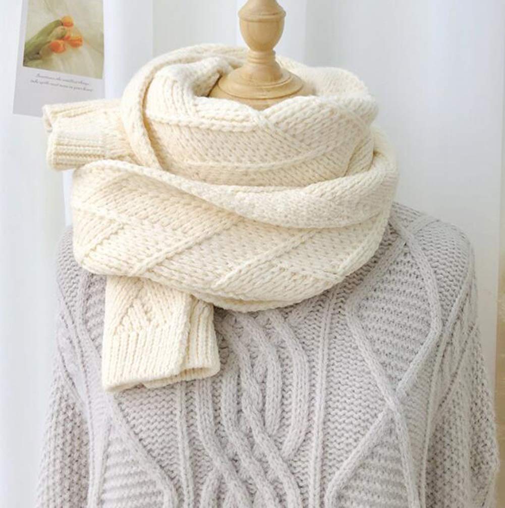 Écharpe tricotée femme SHISHI pour ne plus jamais avoir froid au cou en hiver