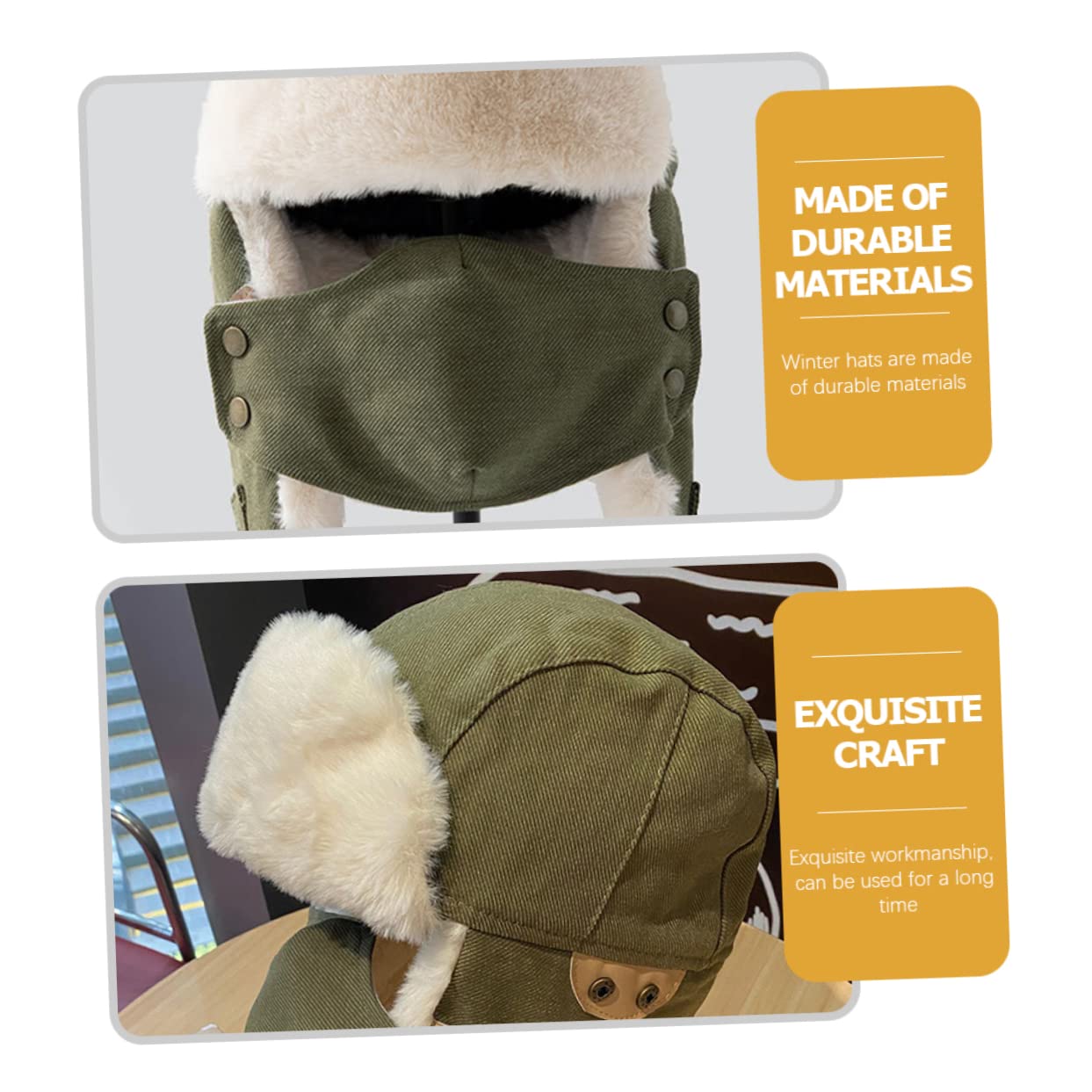 BESTYASH Caldo Berretto Pilota Cappelli da Pesca per Gli Uomini Cappello alla Moda Cappello A Beanie Speciale Design Berretti per Cappelli Cappello più Caldo Cappello da Sole delle