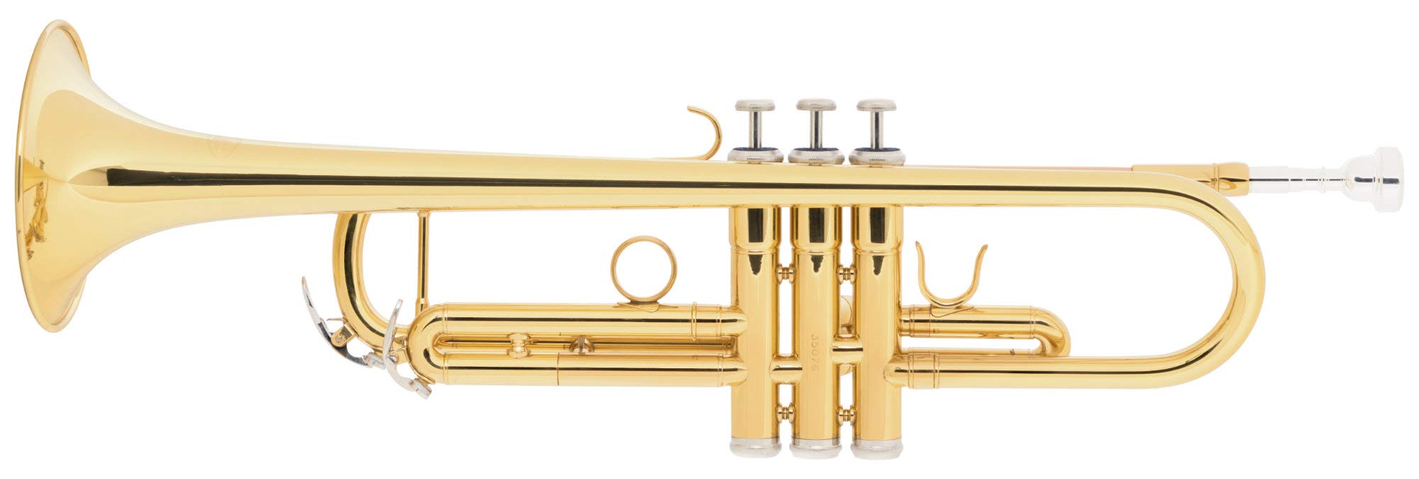 Classic Cantabile TR-30L Bb-Trompete (Schallbecher Messing 123 mm, Mundrohr Goldmessing, Monel-Ventile, Bohrung 11,65 mm)