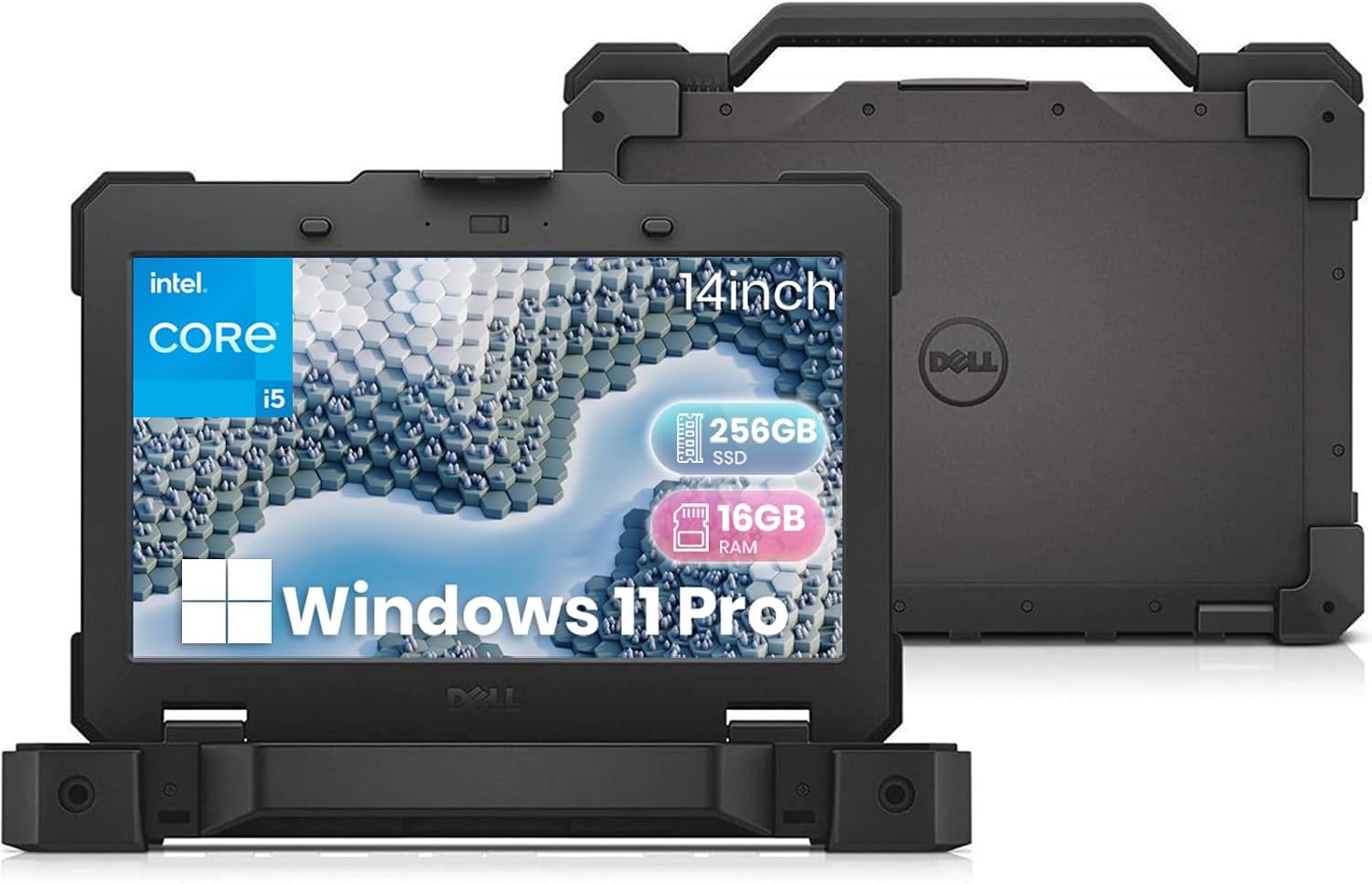 Dell Latitude 5414 Ruggged Laptop i5 16GB RAM 256GB SSD Win11 Pro (Renewed)