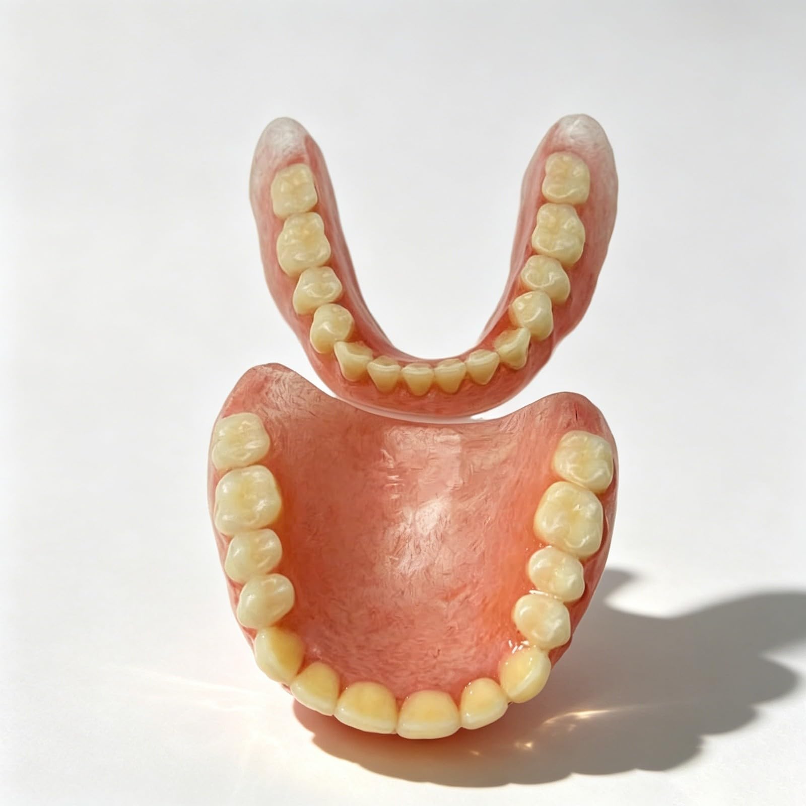 Modello di denti superiori e inferiori, modello di protesi dentaria, modelli didattici dentali adatti per l'istruzione e lo studio