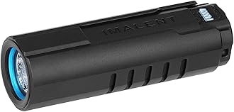 LD70 EDC Flashlight Led Rechargeable Torch, Powerful Flashlight 4000 Lumens with CREE XHP70.2 LED, Super Bright Handlight for Camping and Hiking (Deep Black)