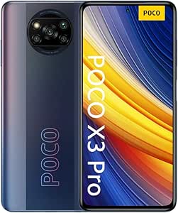 POCO X3 PRO Smartphone (16,94cm (6,67") FHD+ LCD DotDisplay 120Hz, 8GB+256GB Speicher, 48MP Quad-Rückkamera, 20MP Frontkamera, Dual-SIM, Android 11) Schwarz - [Exklusiv bei Amazon]