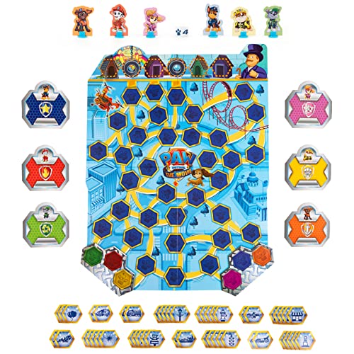 Spin Master Games The Adventure City Lookout Game - The Child's Game for PAW Patrol: The Movie”, 6062265
