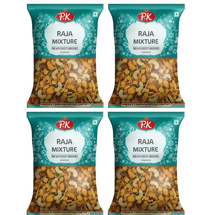 P.K Raja Mixture Namkeen (Pack Of 4) (Each 200g) (B09682FF2N) Amazon Price History, Amazon Price Tracker