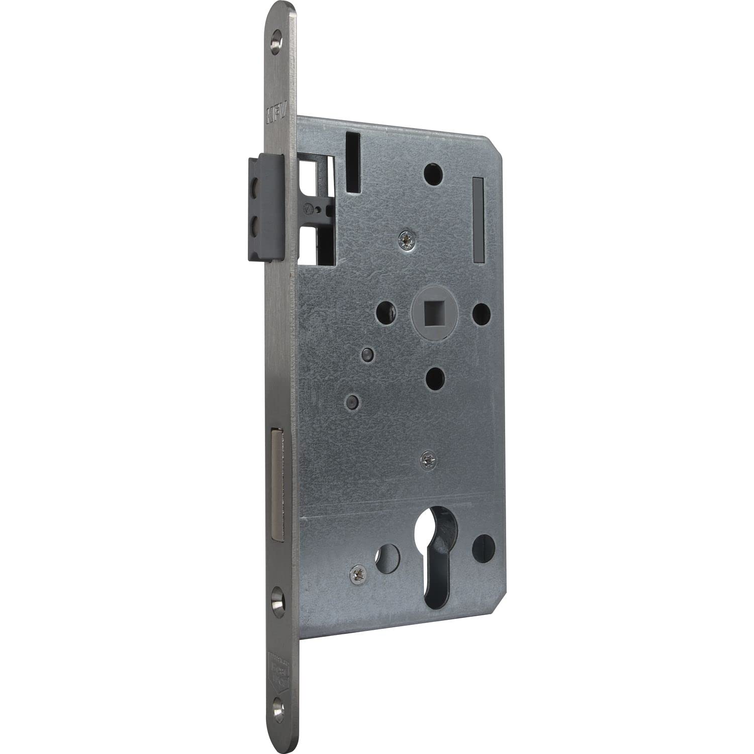 Serrure magnétique PZW72 silencieuse en acier inox argent 18 x 235 mm
