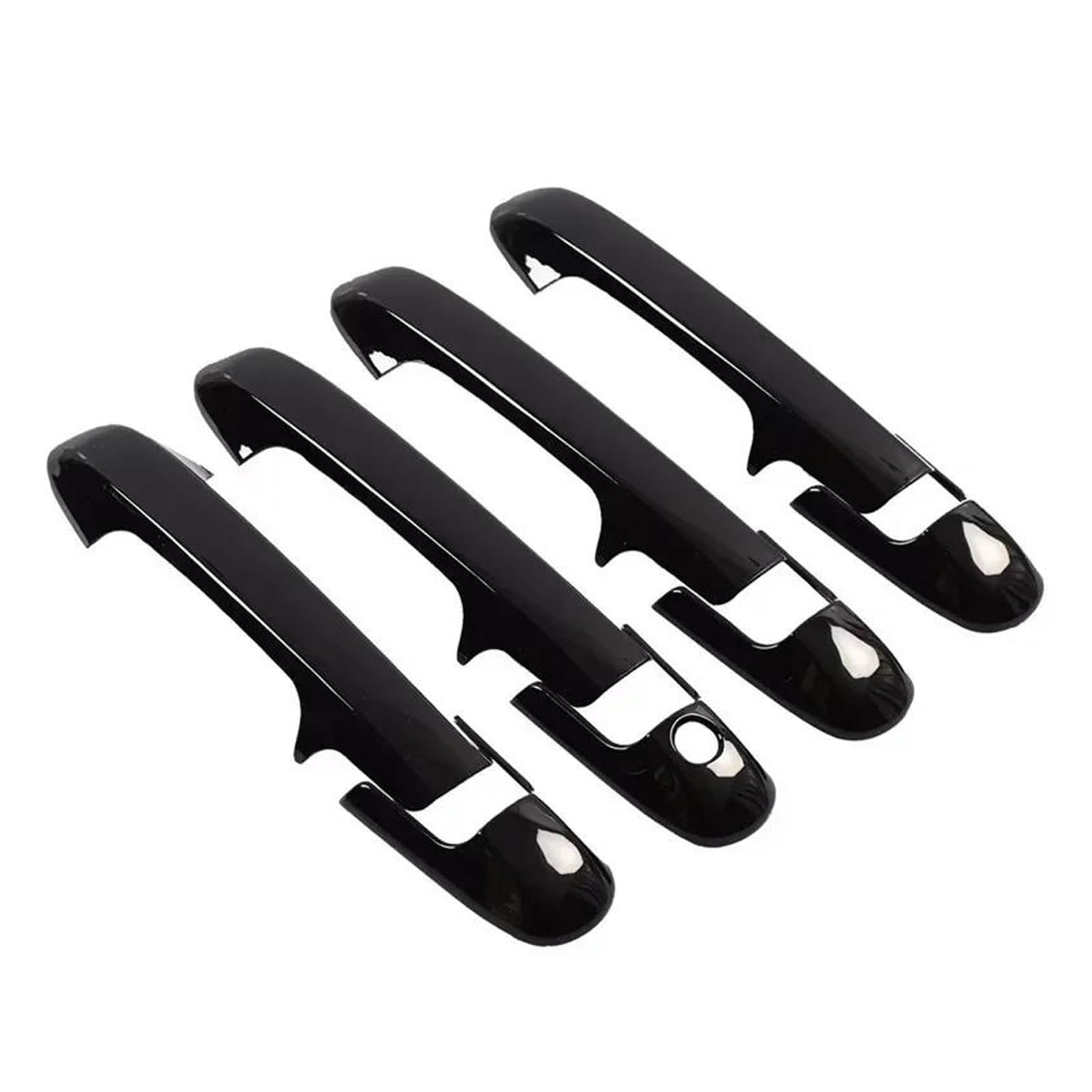 MTVTFECEWG for Accord Sedan 2003 2004 2005 2006 2007 Car Exterior Door Handle Cover Trim Sticker Protect Decoration (Black)