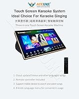 Vista 2 de Máquina de karaoke con pantalla táctil TSR de escritorio de 5 TB HDD de 19 pulgadas, mandarín, cantonés en inglés reproductor de canciones ,..