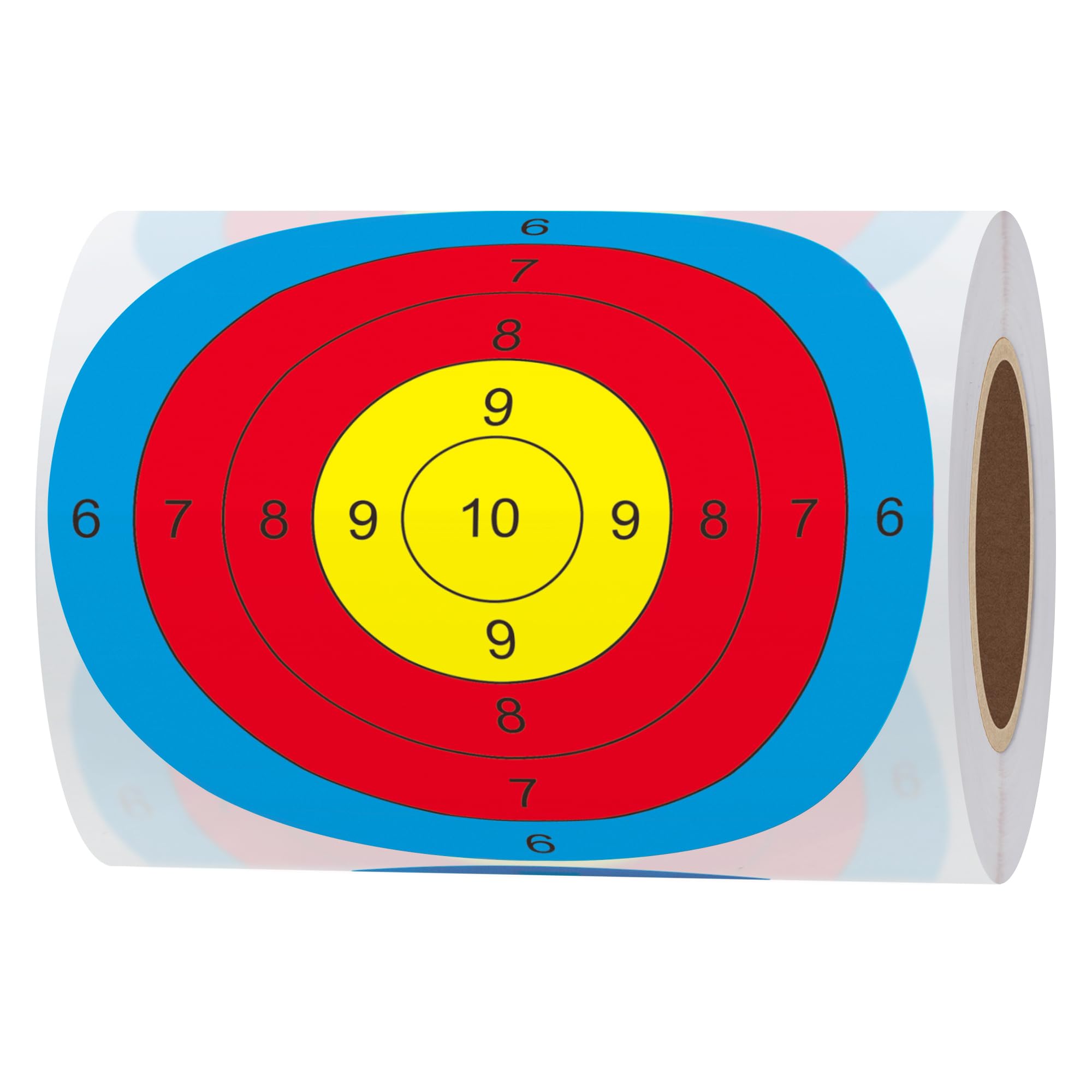 Hybsk 3inch Target Stickers Yellow Red and Blue Labels for Practice