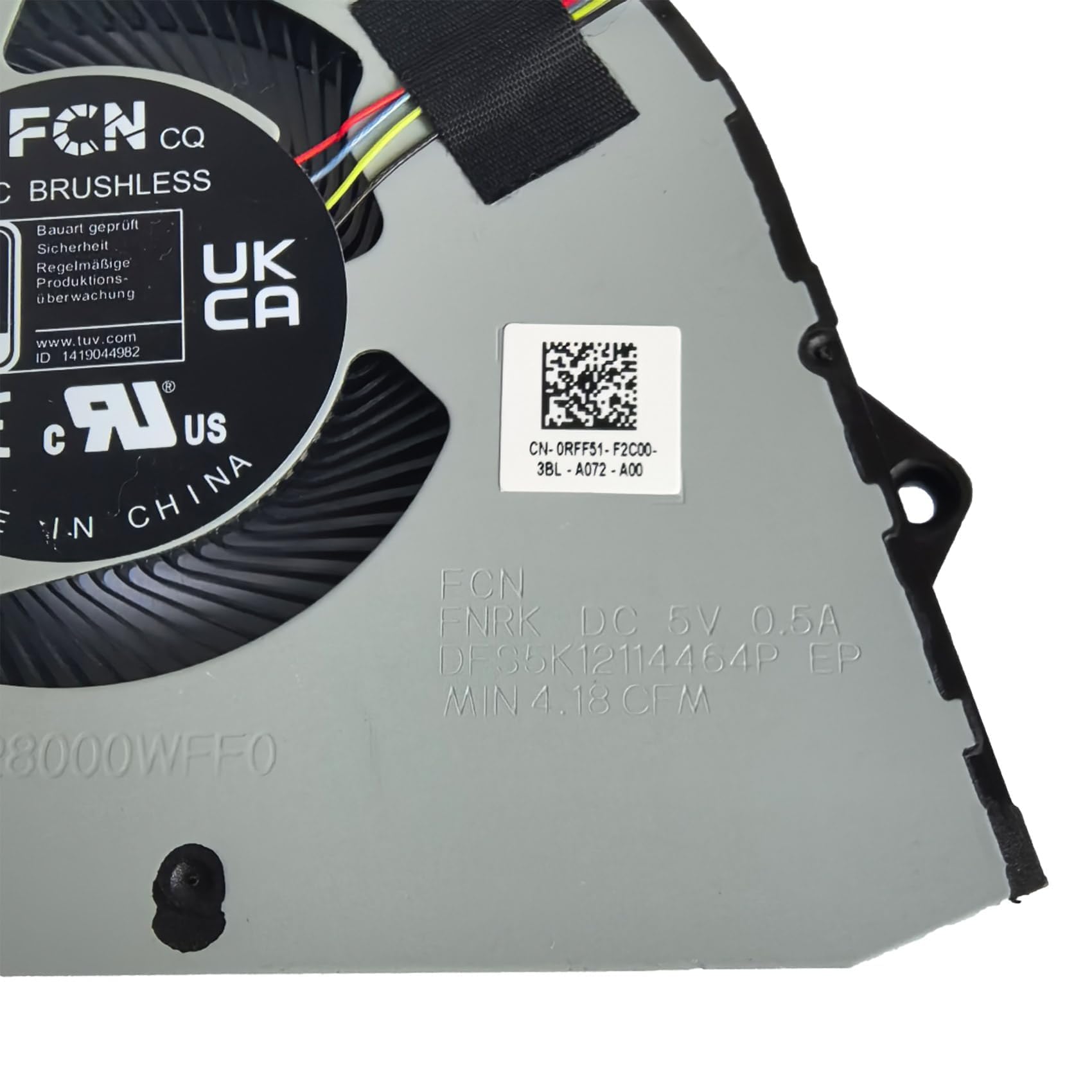 CPU Cooling Fan For Dell Inspiron 15 3510 3511 3515