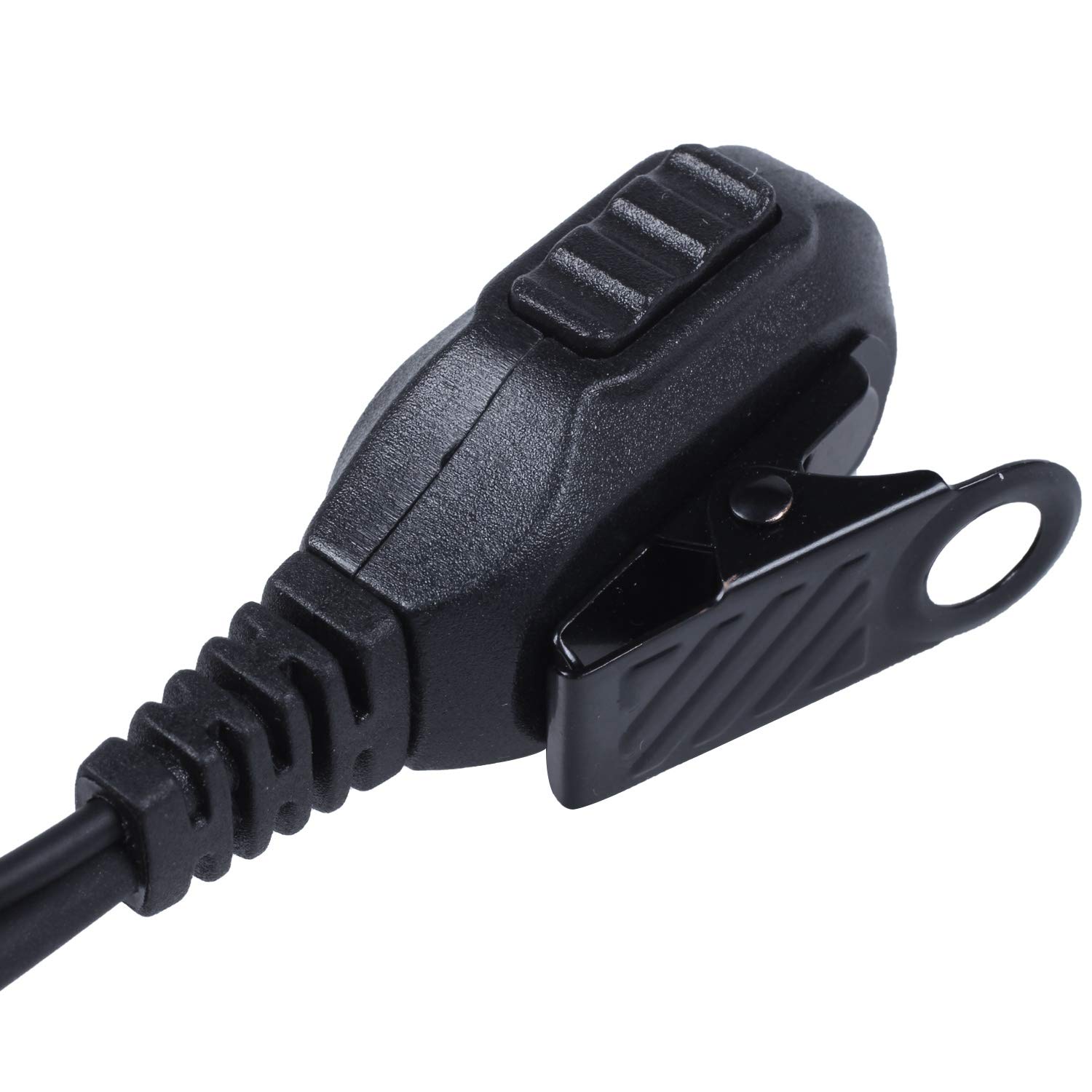Casque Micro PTT Pour Talkie-walkie HYT (TC-500, TC-518, TC-580, TC-700, Etc.) - Oreillette Avec Connecteur 2 Broches