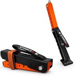 Stinecza Portable Motorcycle Jack Stand for Chain Cleaning, Tyre Repair, Trail Support & Maintenance | Adjustable Moto Lif... Price In India