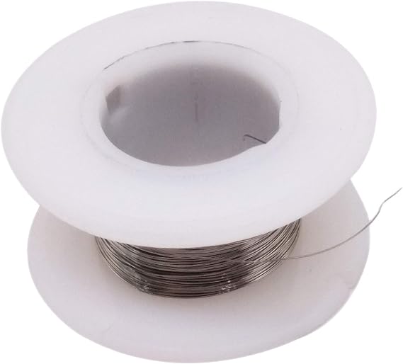 100ft 32AWG 0.2mm Nichrome Wire Resistance Nickel Chrome 80/20 Heating