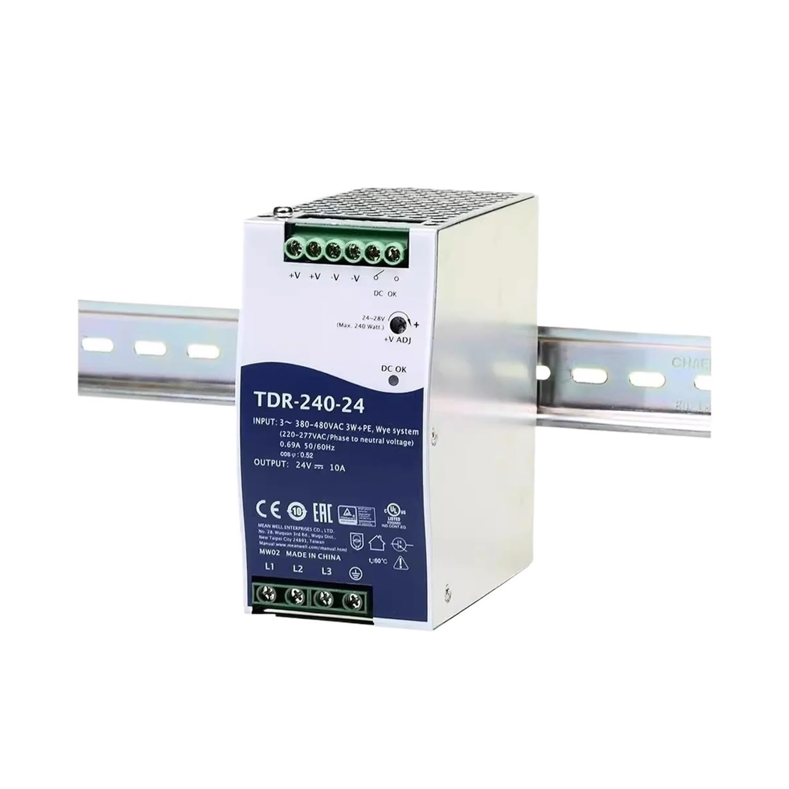 LEOTNNDQ TDR-240 TDR-240-48V 5A 240W Switching Power Supply