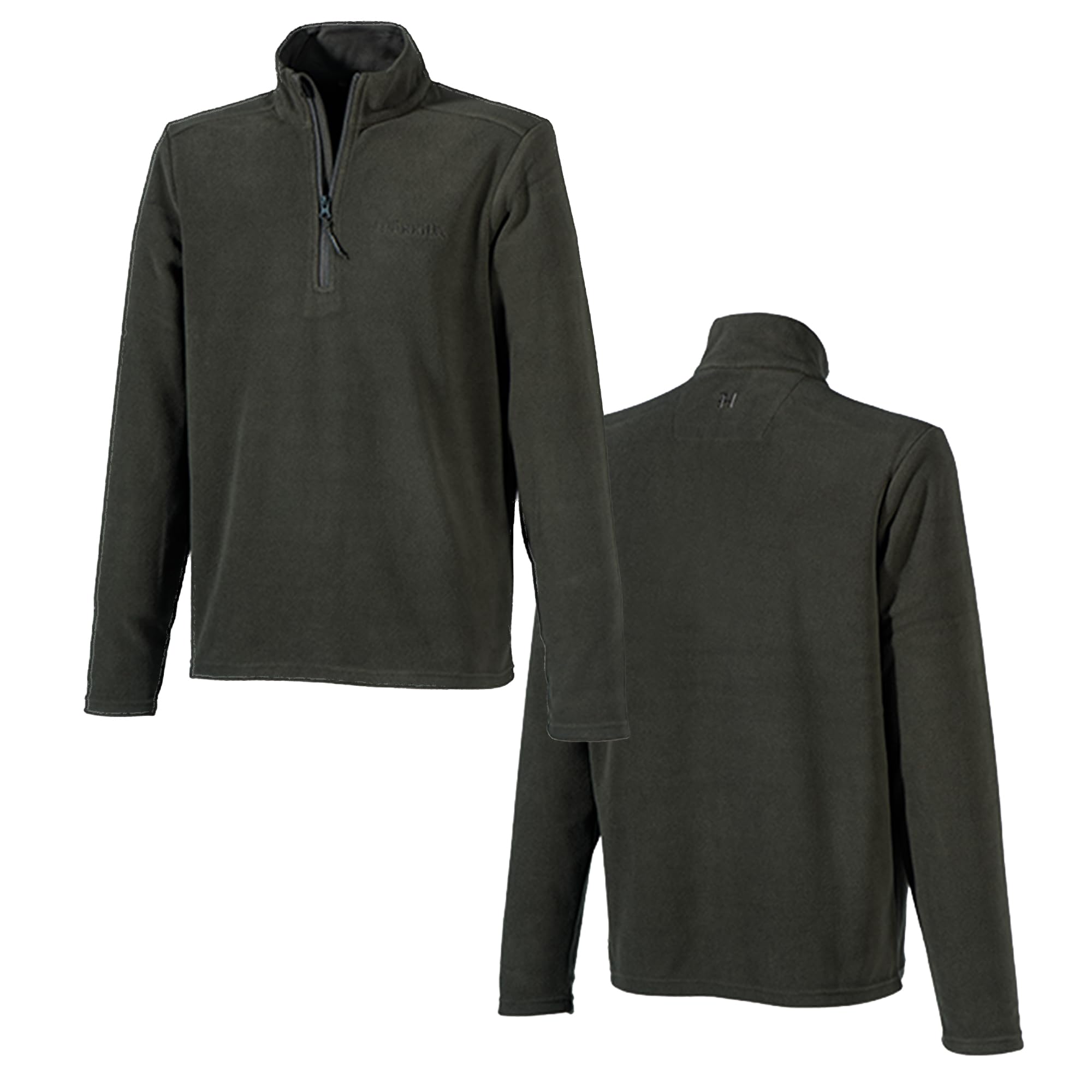 Härkila Herren Fleecepullover, Troyer, Ideal für alle Outdoor-Aktivitäten und zum Wandern, Shadow Brown
