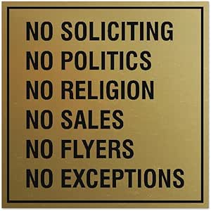 Signs ByLITA Square No Smoking Sign (Navy Blue / White) - Small 4 X 4