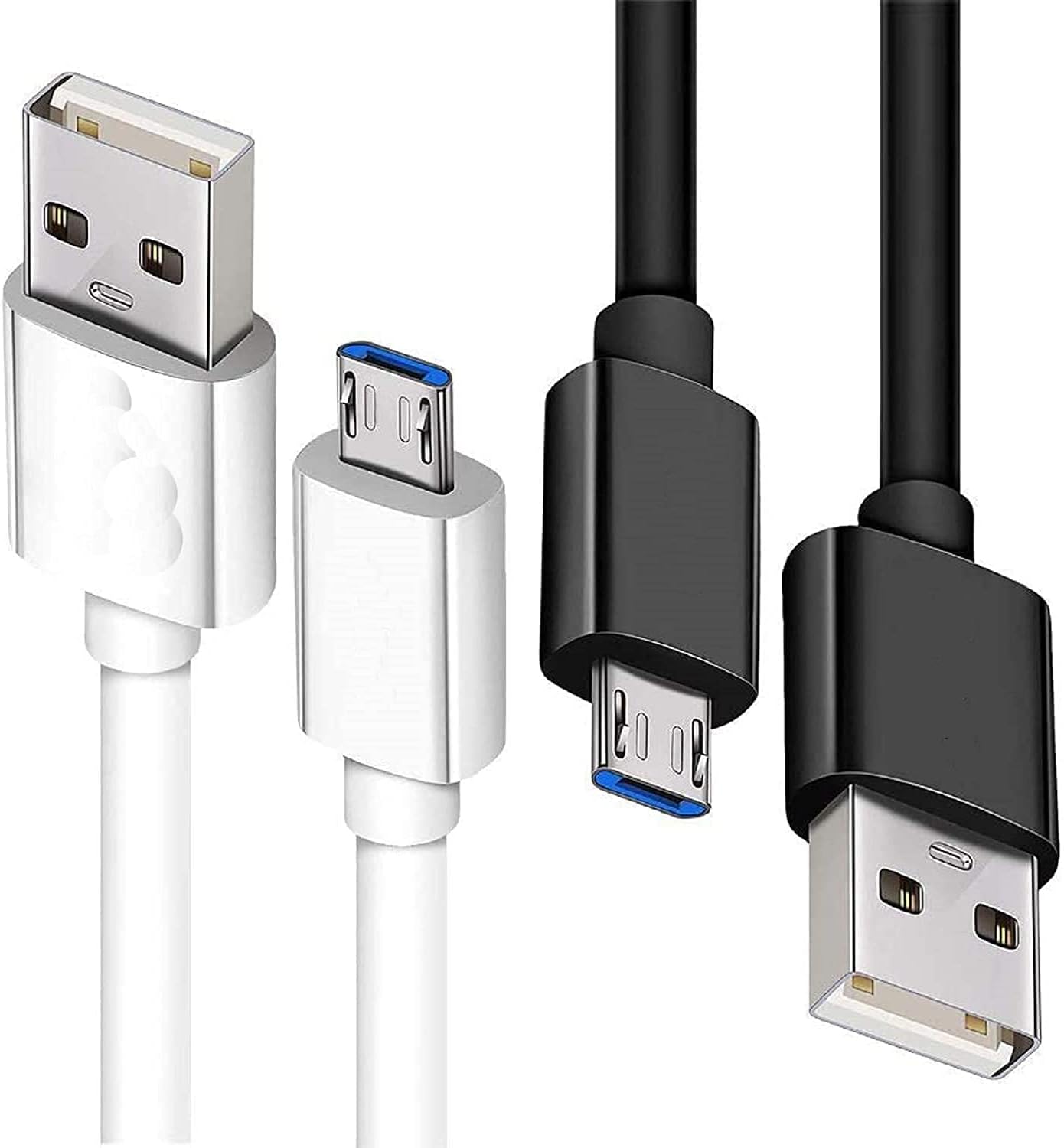 Fast Charging & Data Sync Cable For Pantech P4000 USB Cable Original Data Cable Micro USB Fast Charging Cable Sync Cable Quick Charge Cable Speed Upto 2.4Amp High Speed Data Transfer Cable V8 Cable with 1.2m (3.9 ft.) - ZA4, MIX