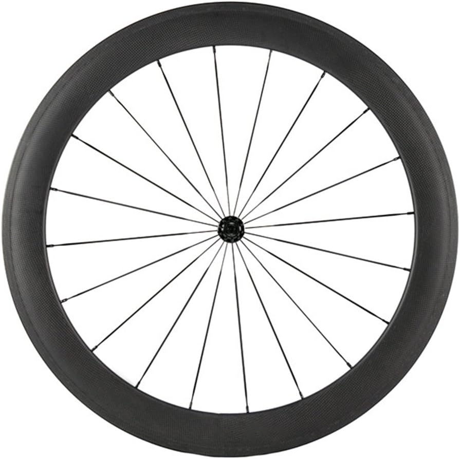 Queen Bike 700c 2.362in 3k Carbon Clincher Wheelset Clincher Cycling