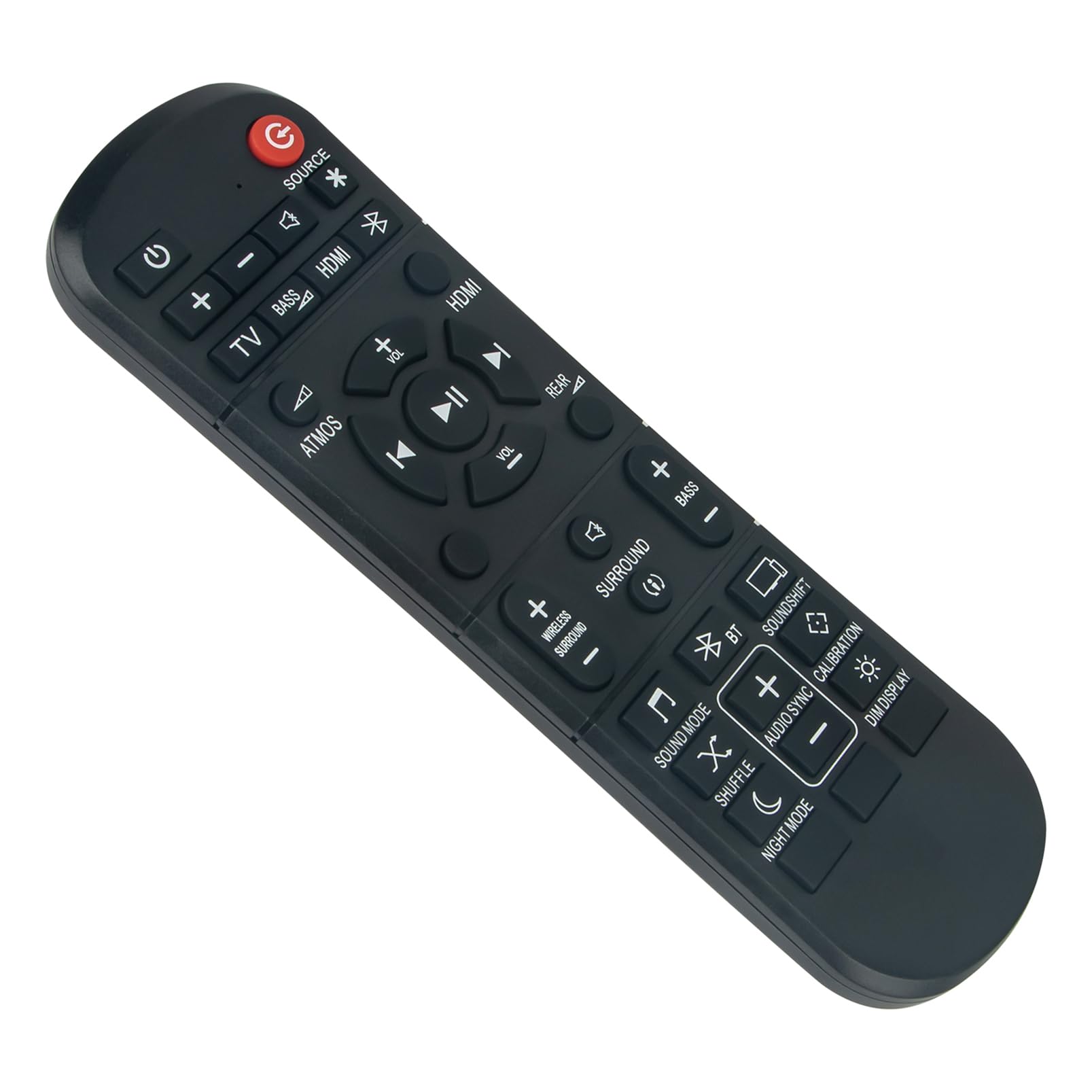 ALLIMITY Remote Control for JBL Soundbar 9.1, 5.1, 3.1, 2.1, 2.0 Soundbars - Image 2