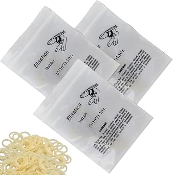 300 Pcs Orthodontic Elastic Bands for Braces   Durable & Comfortable Rubber Bands for Teeth, Assorted Colors for Teens & Adults