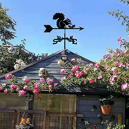 Girouette sur piquet indicateur direction vent toit jardin - 4
