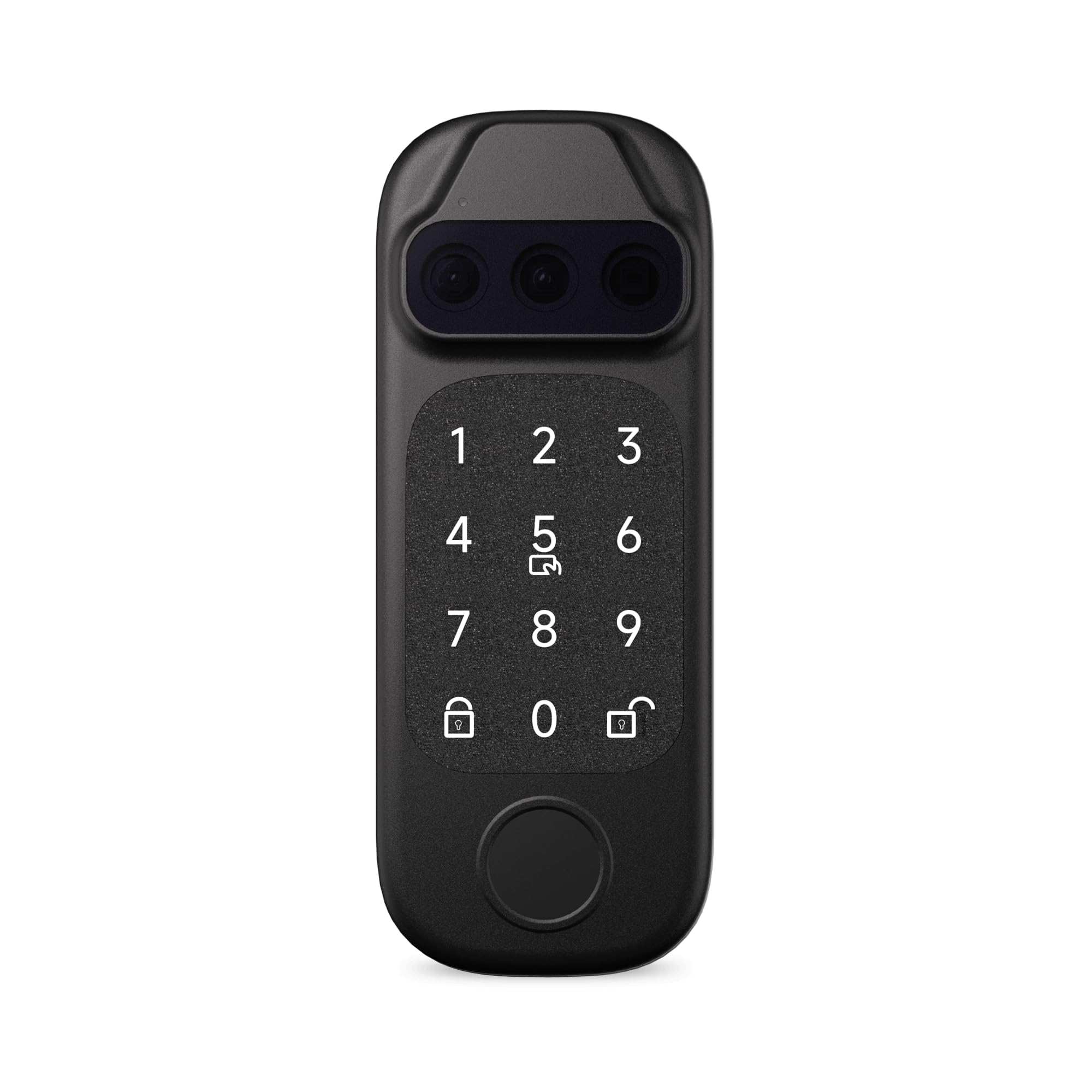 Sesame Face Pro, Smart Lock, SmartLock, Riconoscimento biometrico di viso e palmo, Passcord, impronta digitale, scheda NFC, serratura Bluetooth Keyless per porta d'ingresso, casa, Airbnb, casa vacanze