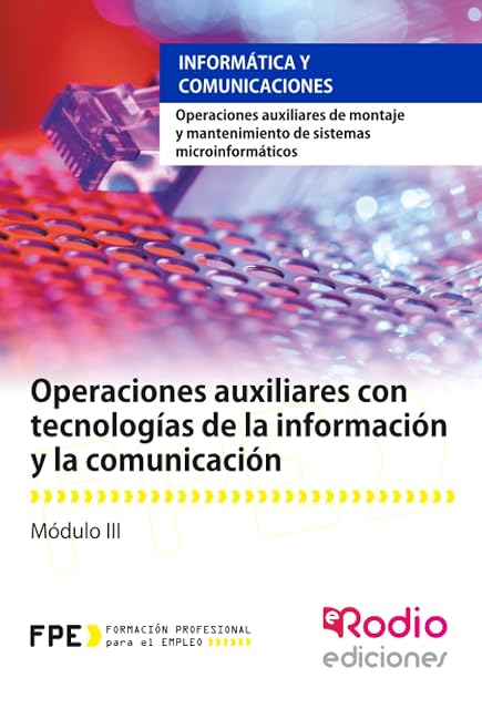 Portada de Operaciones Auxiliares con Tecnologías de la Información y la Com Unic