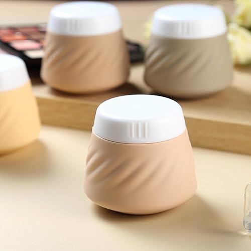 Miniatura 5 de Gemice Travel Containers for Toiletries, Silicone Cream Jars TSA Approved Travel Size Containers with Clear Bag, Leak-proof Travel Accessories with