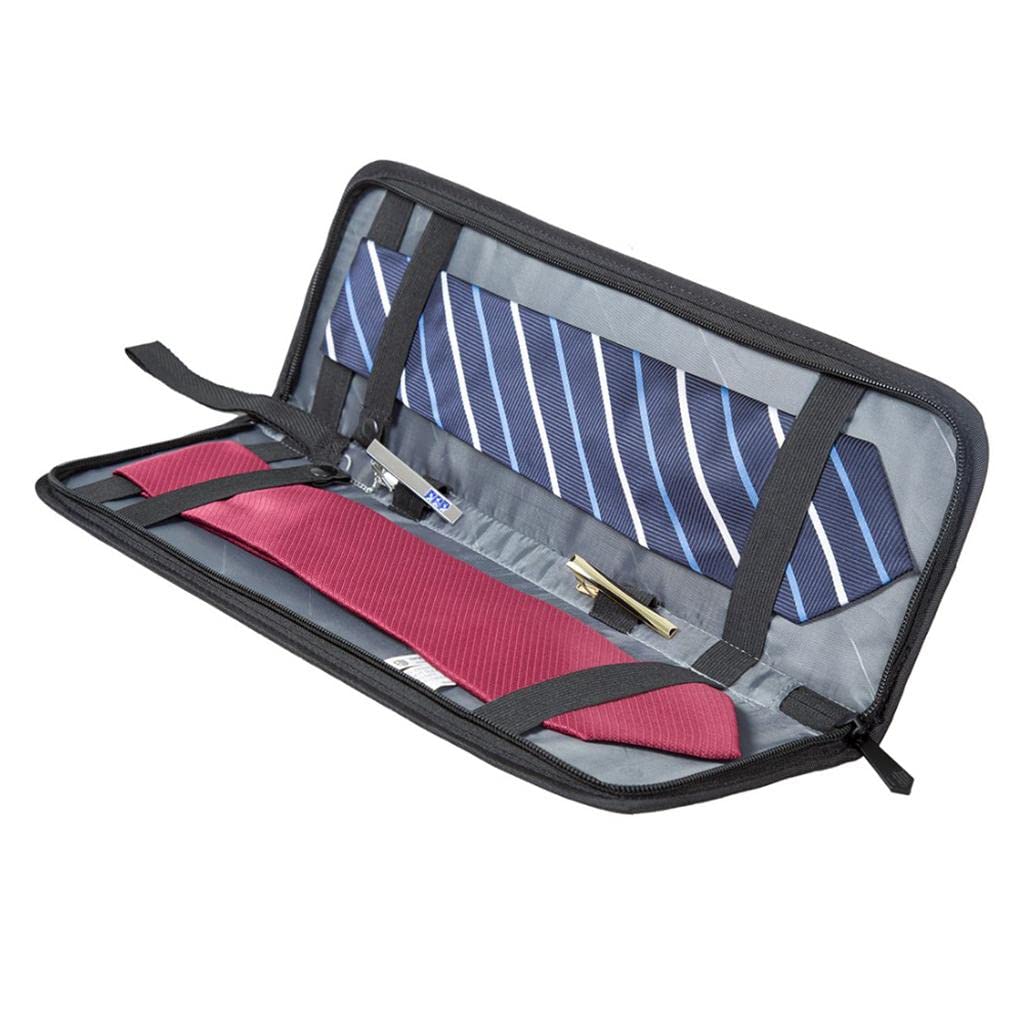 Bolsa organizadora de viaje para hombre, color negro, Gris y negro, 42 x 13 x 2,5 cm, 42X13X2.5CM, como se muestra en la