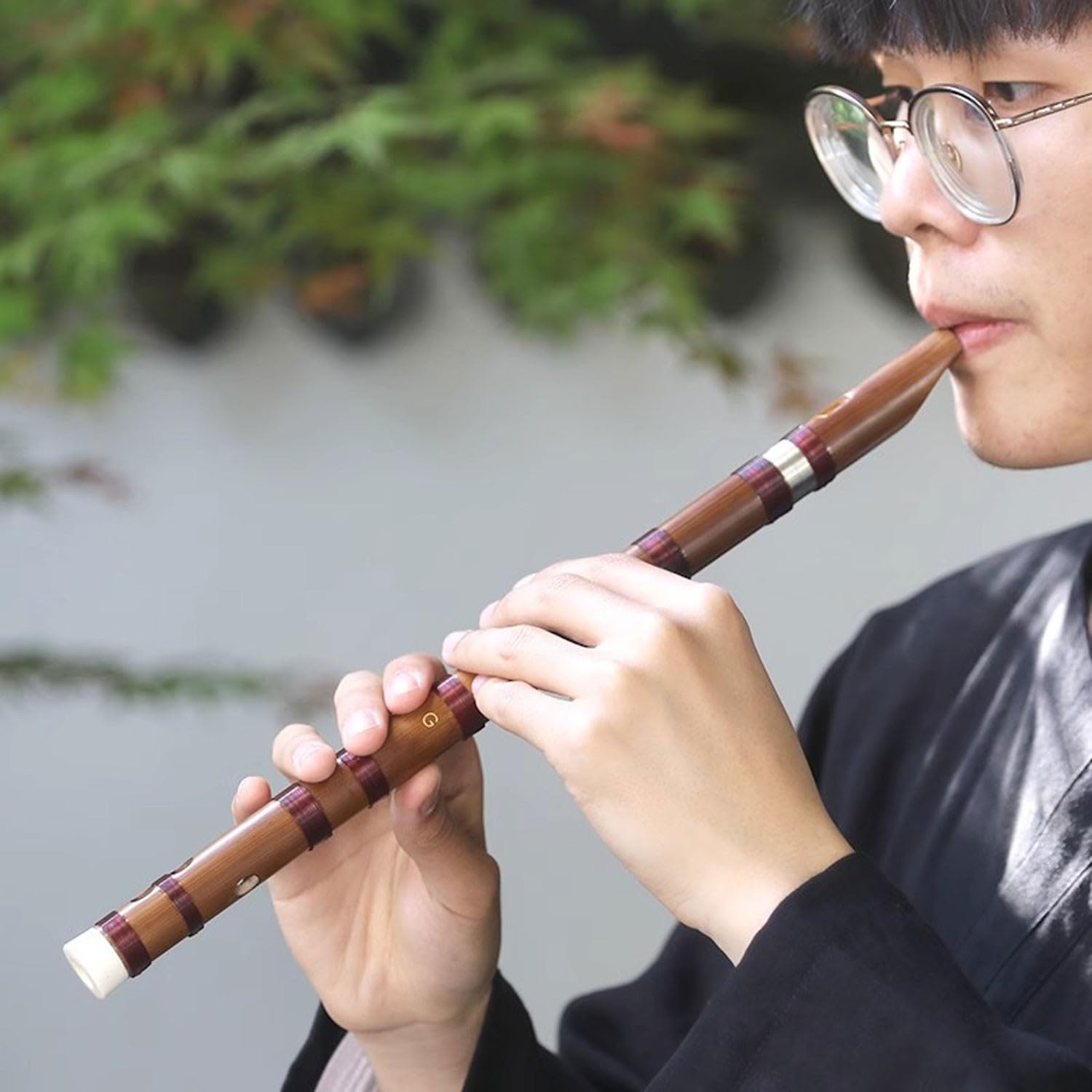 BBAUER flauto dolce flauto traverso flauto irlandeseClarinetto a bocca piatta a 6 fori senza membrana, strumento a fiato per principianti e adulti per studenti(Color:C)