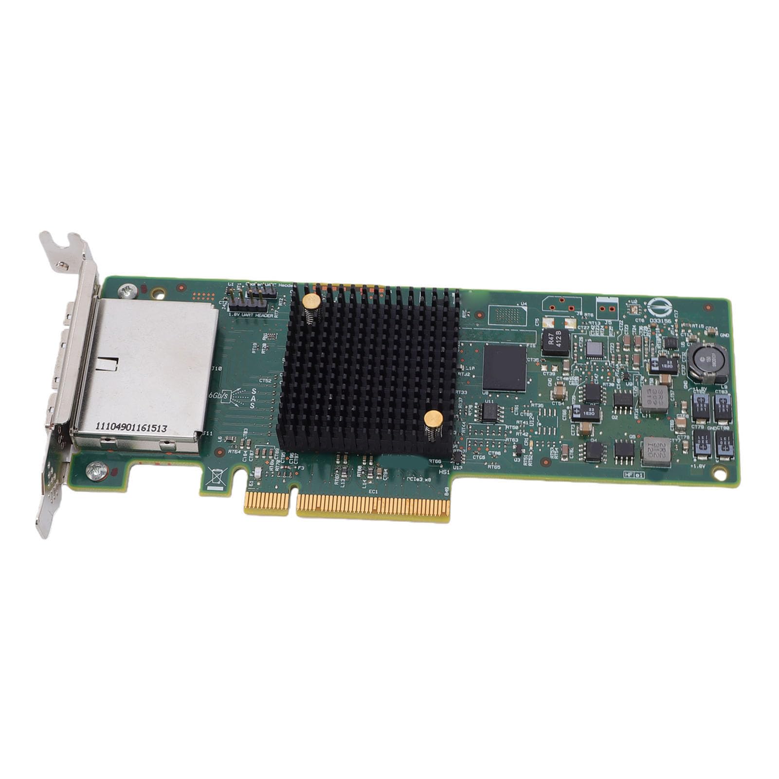 Jectse Adattatore Bus Host SAS 9207-8e 6 Gbps SAS 8 Porte Esterne PCIe 3.0 X8 per Espansione Archiviazione Server
