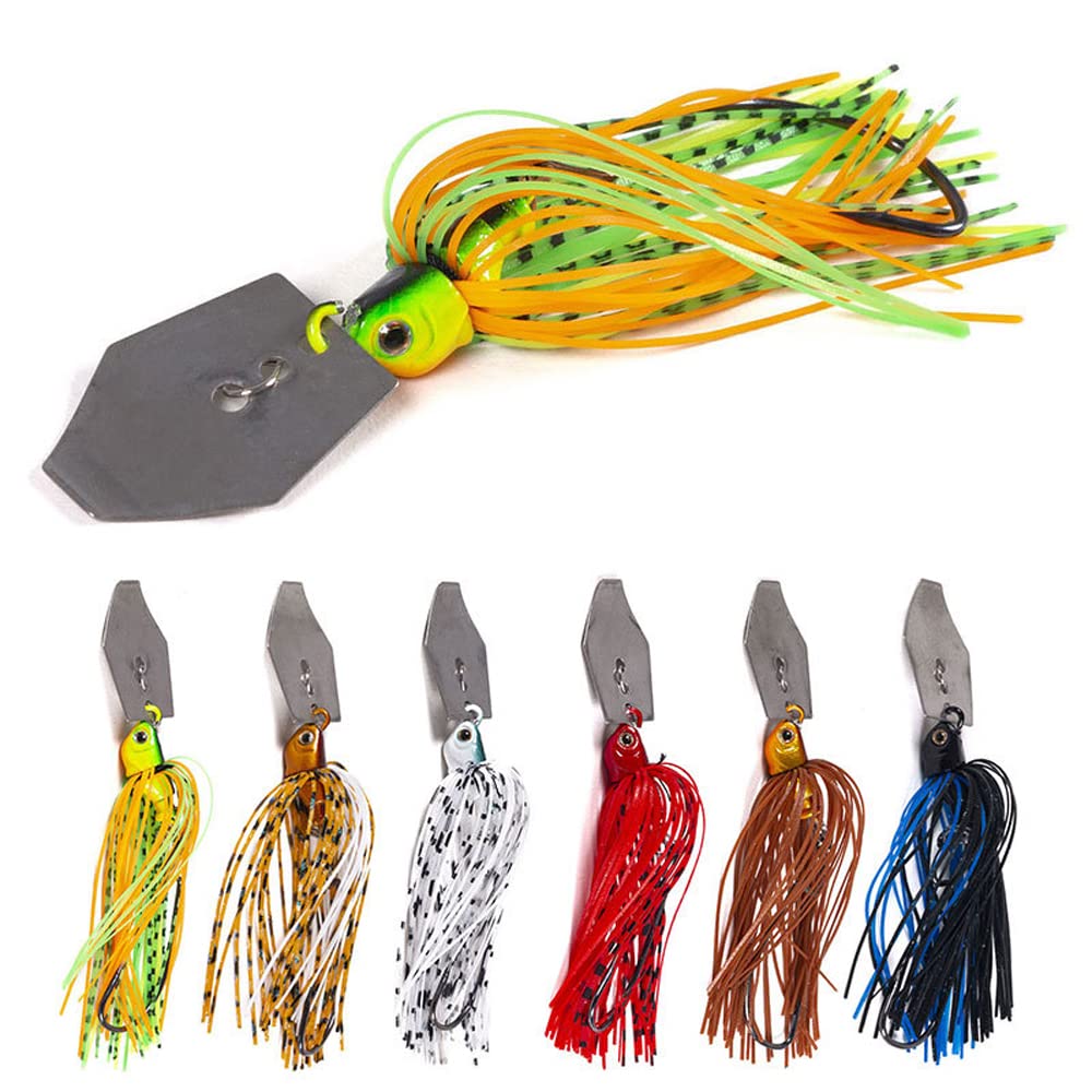 Artificial Bait Fishing Bait Wobbler Set, with Treble Hooks, Reflective Bait, Fishing Bait that Can Be Used Even in Low Light, for Perch Pike Flounder