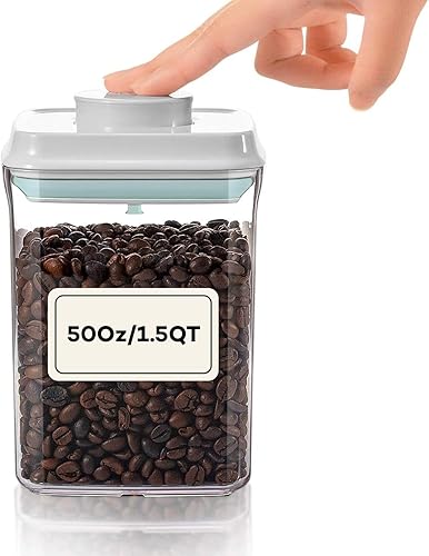 Miniatura 12 de Bop Top - Recipientes herméticos para preparación de comidas con tapas, juegos de recipientes de almacenamiento de alimentos, organizador de nevera