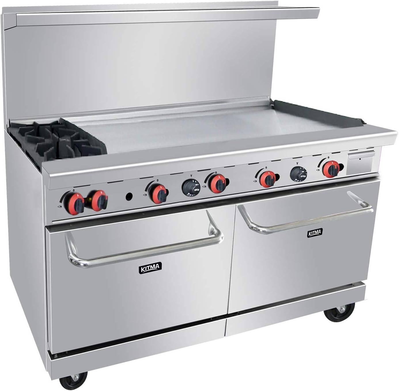 Buy KITMA Commercial Gas Ranges/Freestanding Gas Ranges with 2 Burner