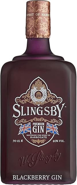 Slingsby Blackberry Flavoured Gin - Award Winning Gin using Locally Sourced Botanicals and Complemented with Sweet Yorkshire Blackberries - 40% Vol - 70cl Bottle