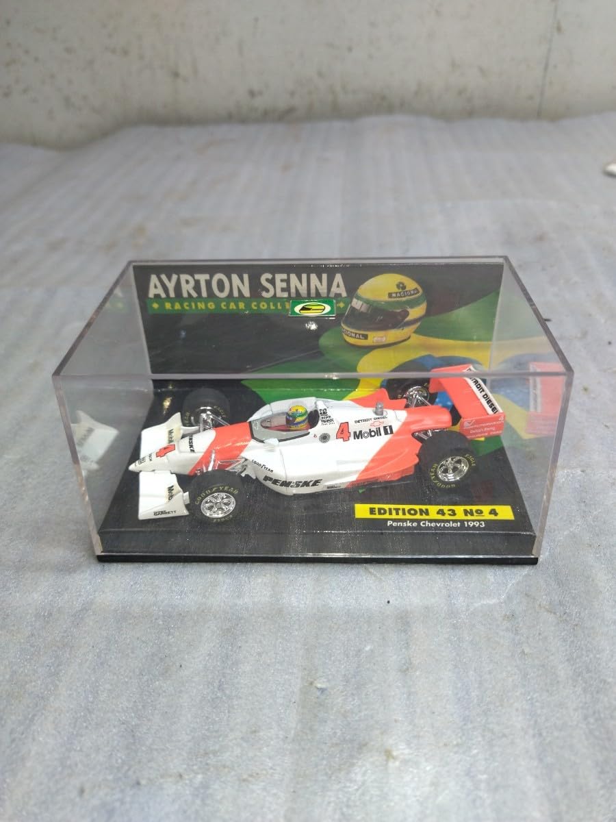 Amazon | MINICHAMPS 1/43 PENSKE CHEVROLET #4 A.SENNA ペンスキー