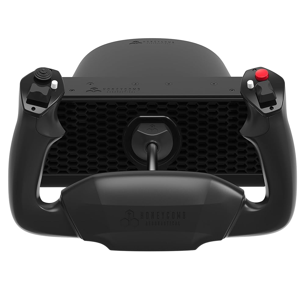 PC用ゲームコントローラー・コンバーター Honeycomb alpha yoke Amazon.com: Honeycomb Alpha LITE - compact yoke for flight