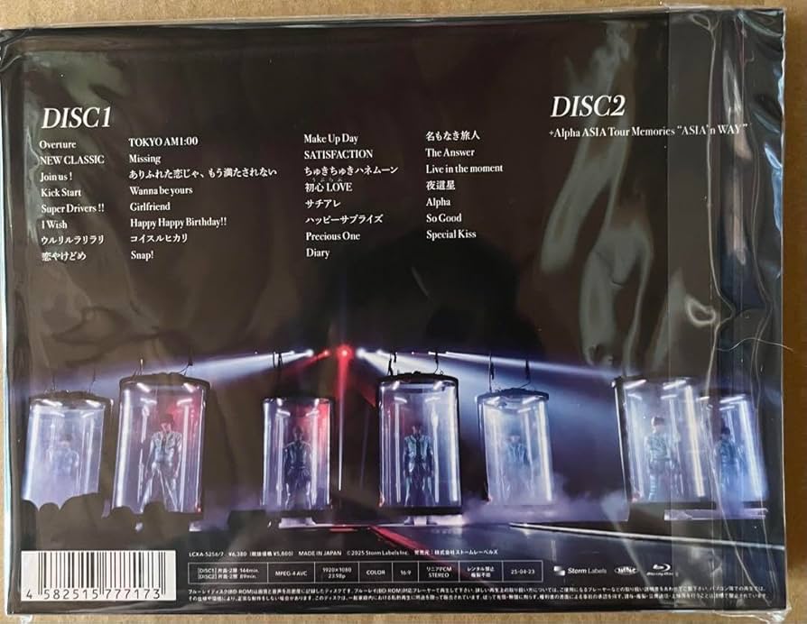 Amazon.co.jp: なにわ男子Live Tour Alpha Blu-rayアジア盤