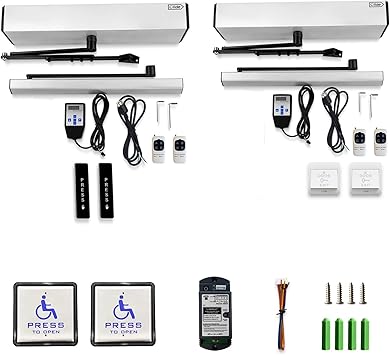Olideauto Automatic Door Opener Wireless Open,Handicapped Electric Door Opener Open by Wireless Push Button