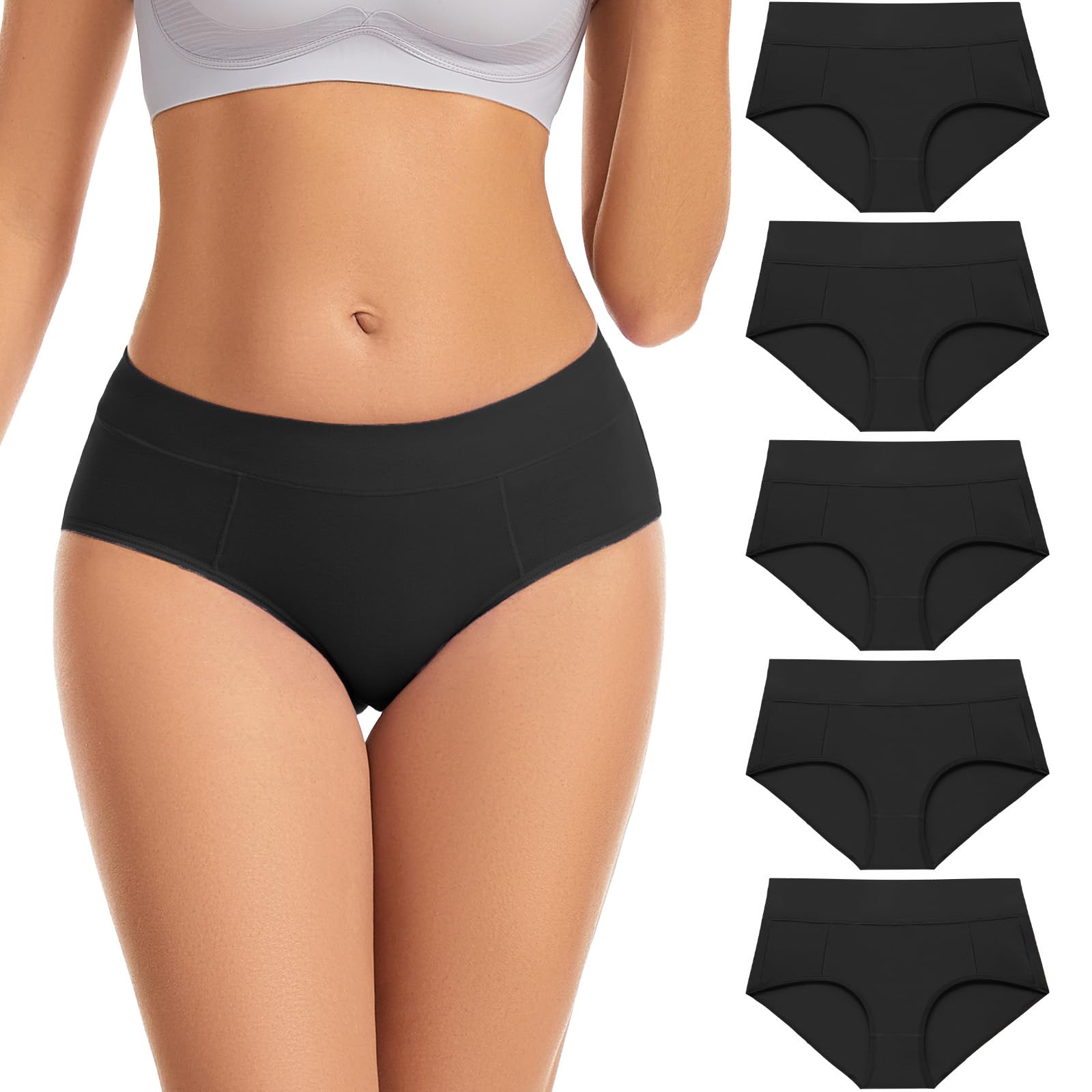 Photo 1 of CleainKorte Cotton Briefs, 5 Pack