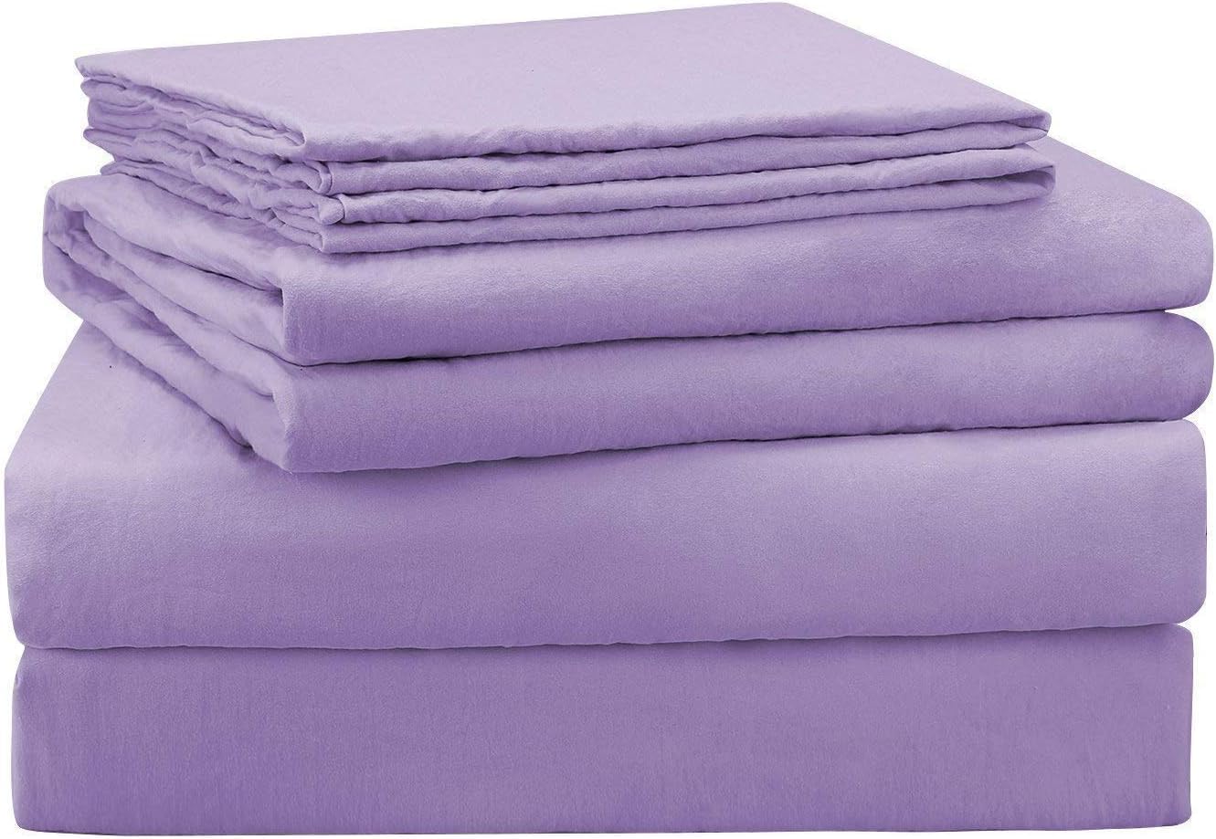 700 TC 100% Egyptian Cotton Sleeper Sofa Bed Sheet Set Solid Queen XL Size (60"x 80"x 5") with 4 -PCS Fitted Straps Color Ivory Premium Quality