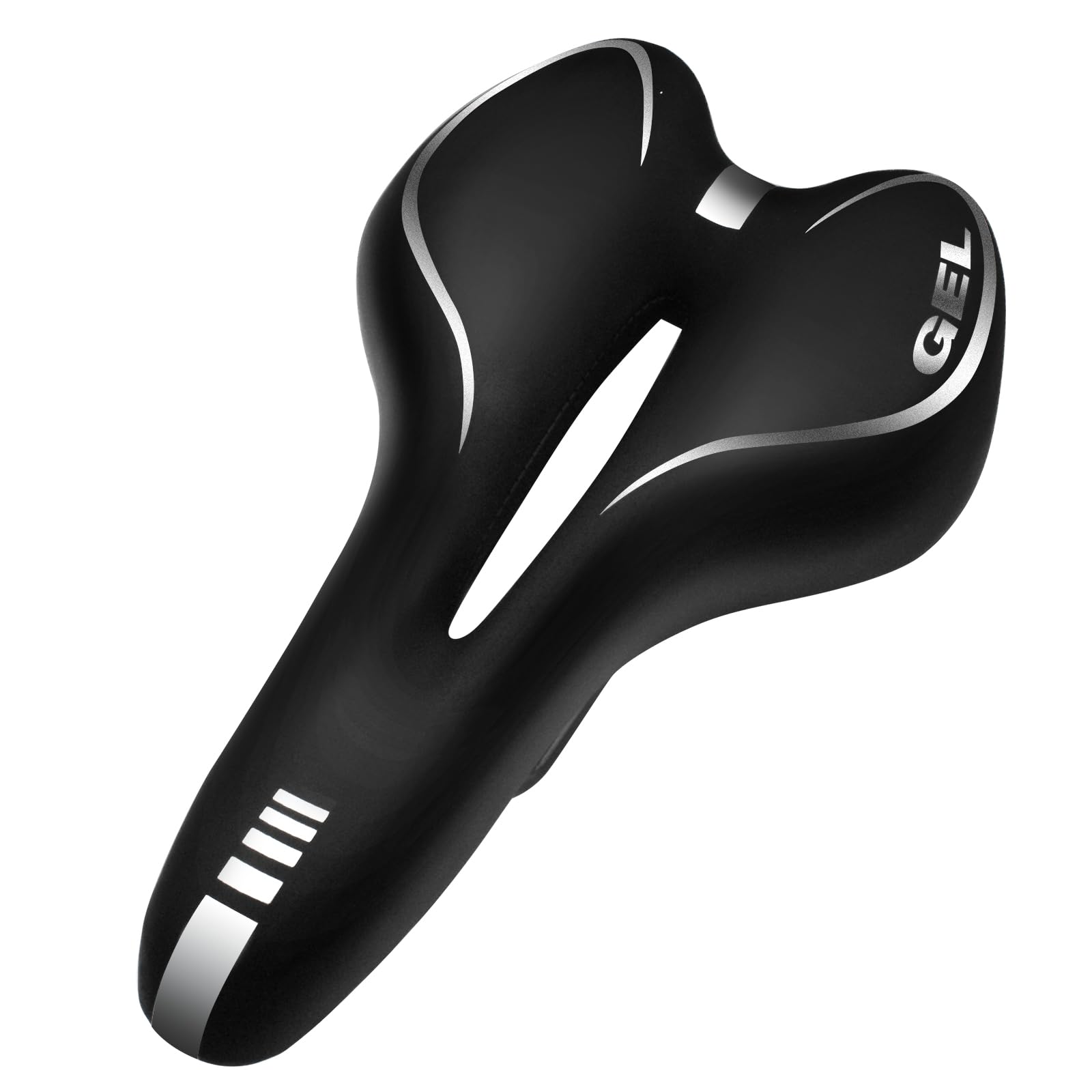 Noxtioanip Fahrradsattel, Fahrrad Sattel Gel Fahrradsitz Stoßdämpfend Fahrradsättel Atmungsaktiv Ergonomisch, Sattel Fahrrad für Langstrecken und Alltägliche Fahrten, für Cityrad Mountainbike Sport & Freizeit